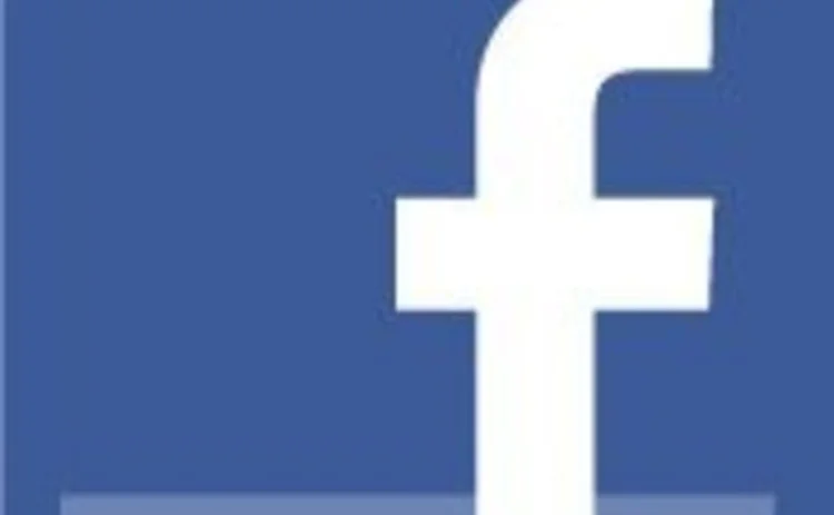 A Facebook logo