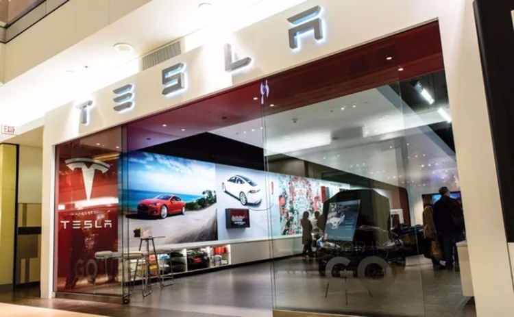 Tesla showroom