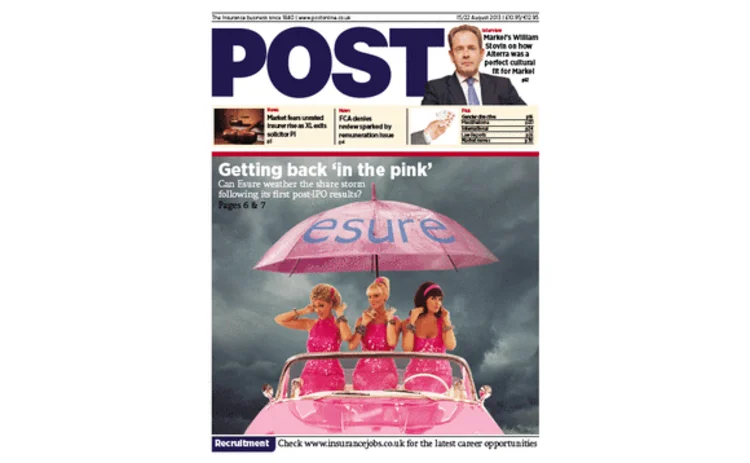 Post magazine front cover 15-22 August 2013