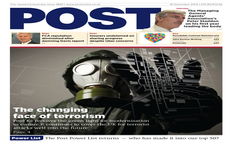 The front cover of the 18 December issue of Post magazine