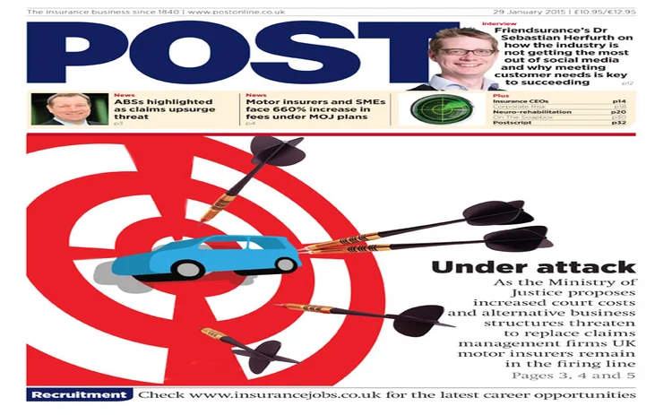 The front cover of the 29 January issue of Post magazine