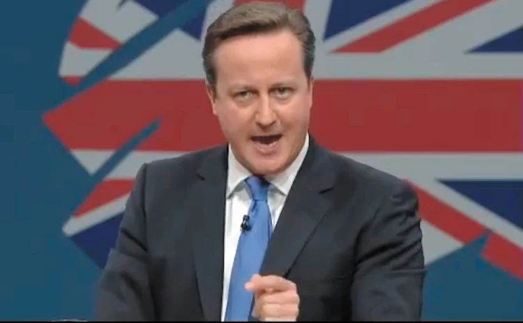 David Cameron at Conservative Party Conference 2013