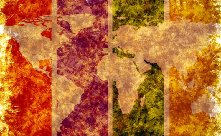 four-colour-world-map