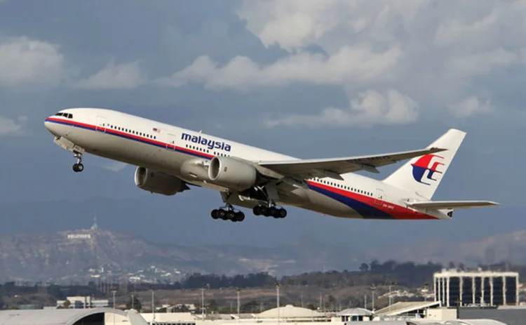 Malaysia Airlines Flight MH370 Photo by Paul Rowbotham