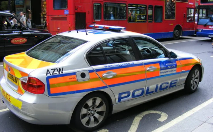 A Met police car