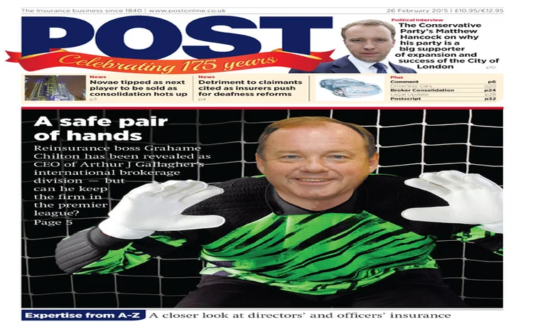 The front cover of the 26 February issue of Post magazine