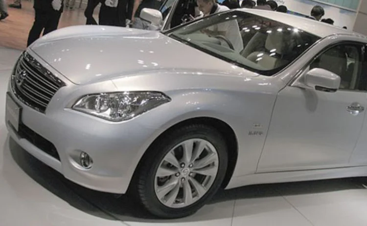 The Nissan Fuga car show