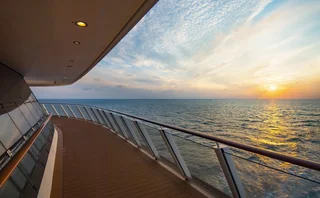 cruise ship ocean