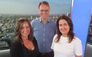 L to R: QuestGates’ Lucy Collett, Chartered Insurance Institute’s Dr Matthew Connell and Axa’s Natalie Winters