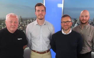 Verisk's Jack Farrall, Compare the Market's Tim Knighton, Gigasure's Gary Murphy and Scott McGee